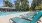 Resort-style pool at Everly on 401 in Raleigh, NC, perfect for relaxing and socializing.