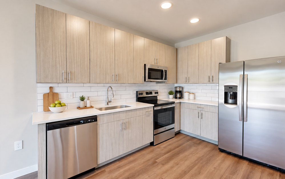 2A.2 - 2 bedroom floorplan layout with 2 bathrooms and 1088 square feet (Gourmet  Kitchen)